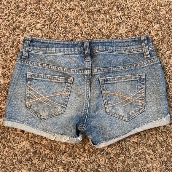 Vintage Y2K Aeropostale distressed denim short shorts - Picture 8 of 8